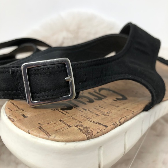 Circus Sam Edelman Ozzie Black Sandals Women's 9.5 - Picture 6 of 8